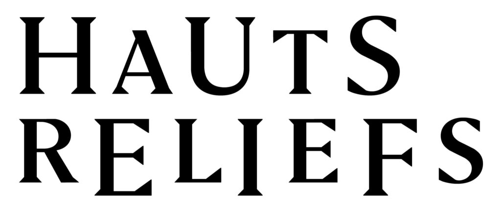 Logo Hauts Reliefs noir